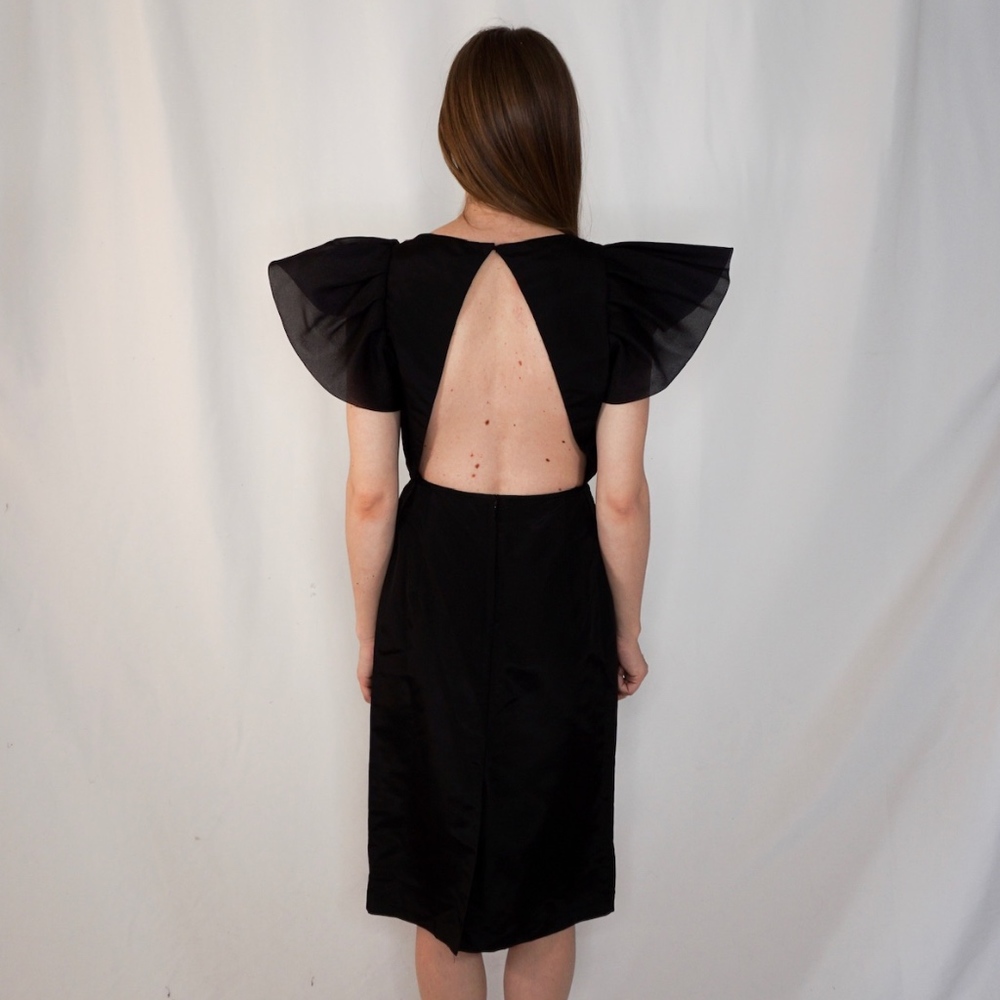 Vintage Roberta California Lotus Unique Dress 0739 - Picture 4 of 8
